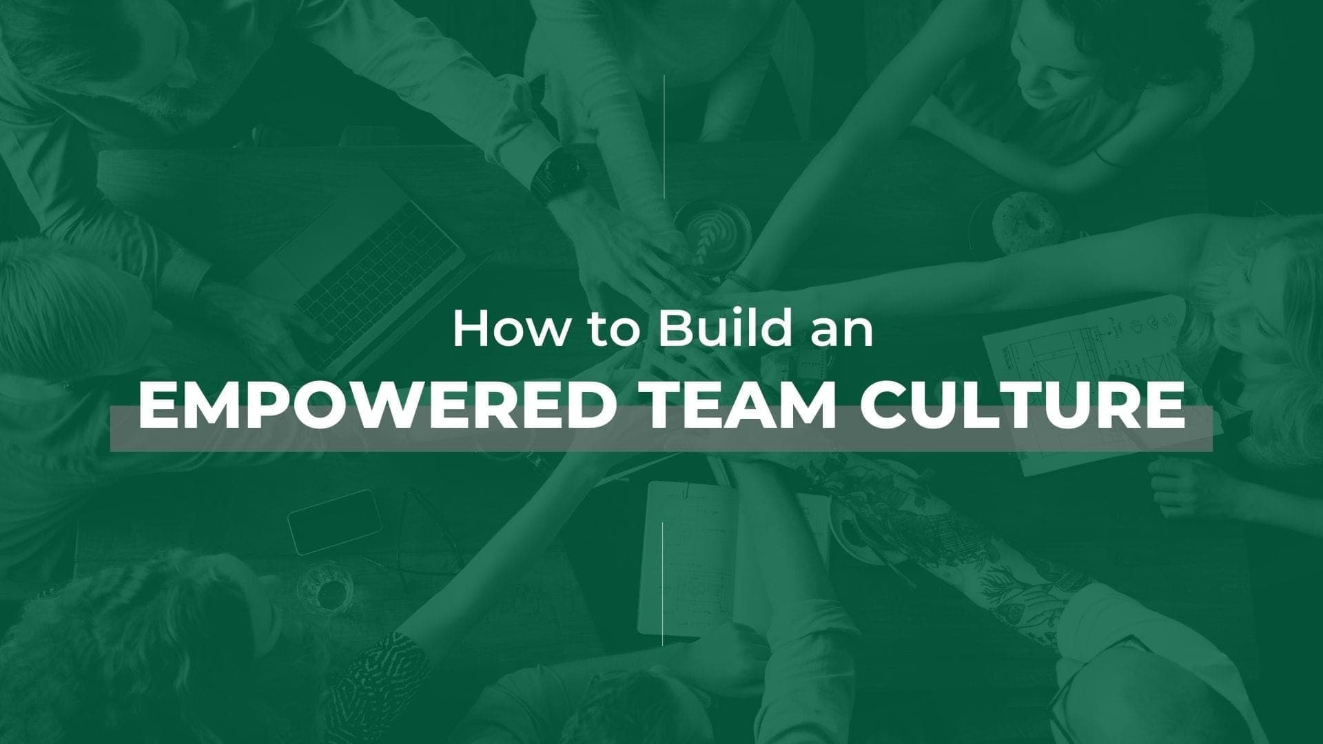 How to Build an Empowered Team Culture